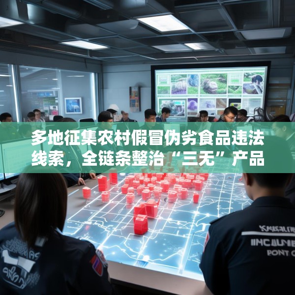 多地征集农村假冒伪劣食品违法线索，全链条整治“三无”产品