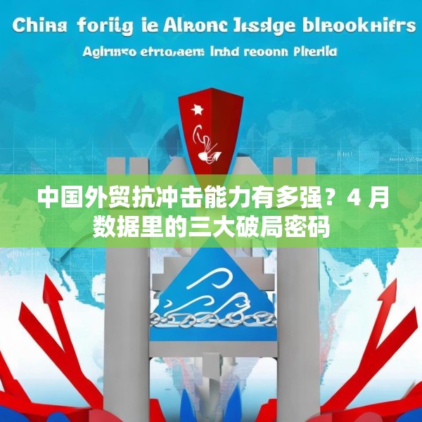 中国外贸抗冲击能力有多强？4 月数据里的三大破局密码