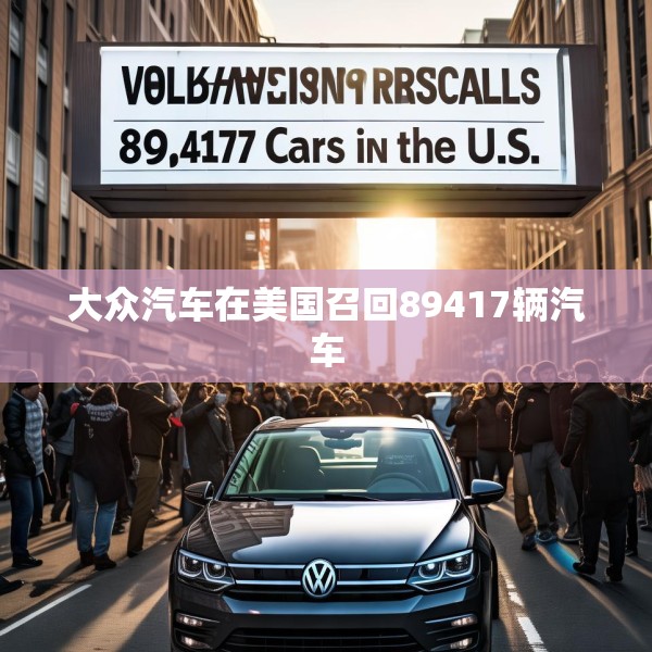 大众汽车在美国召回89417辆汽车