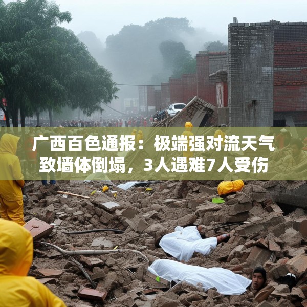 广西百色通报：极端强对流天气致墙体倒塌，3人遇难7人受伤