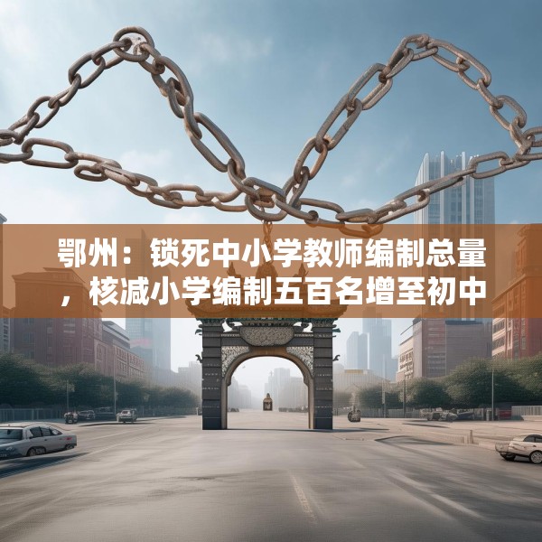 鄂州：锁死中小学教师编制总量，核减小学编制五百名增至初中