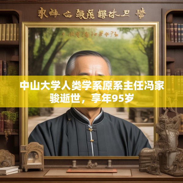 中山大学人类学系原系主任冯家骏逝世，享年95岁