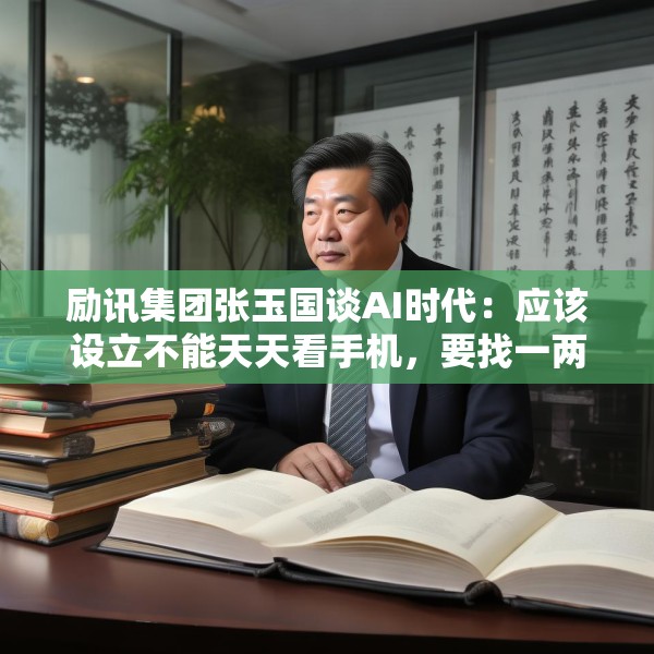 励讯集团张玉国谈AI时代：应该设立不能天天看手机，要找一两本书来看一看