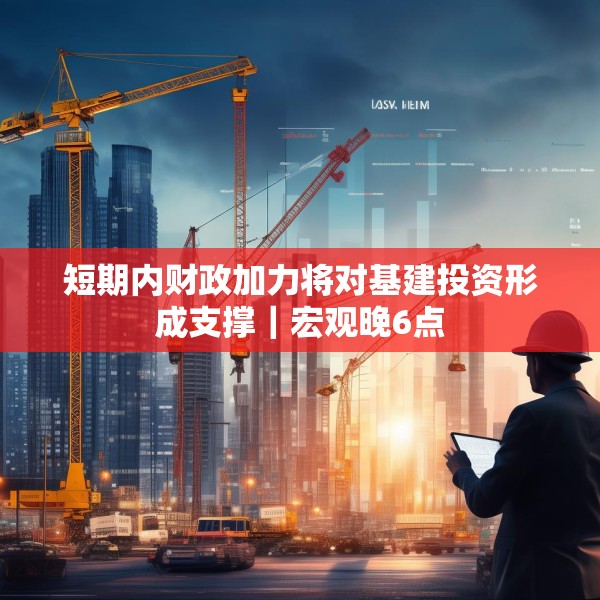 短期内财政加力将对基建投资形成支撑｜宏观晚6点