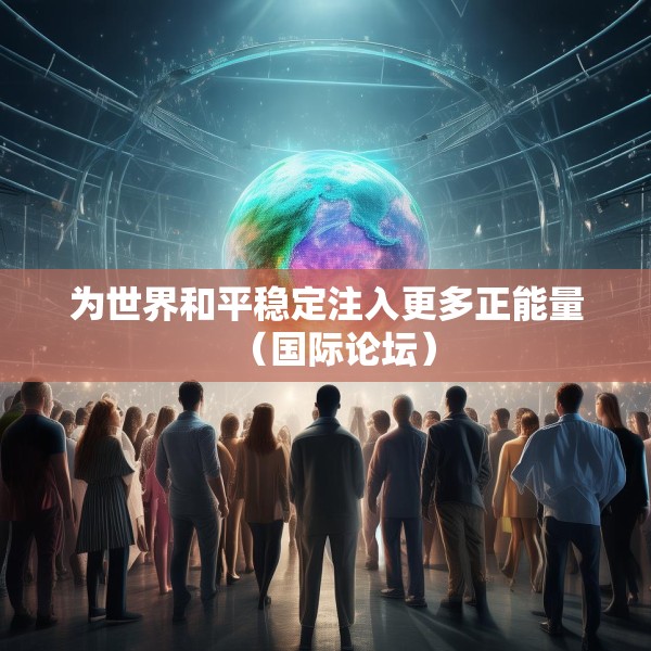 为世界和平稳定注入更多正能量（国际论坛）