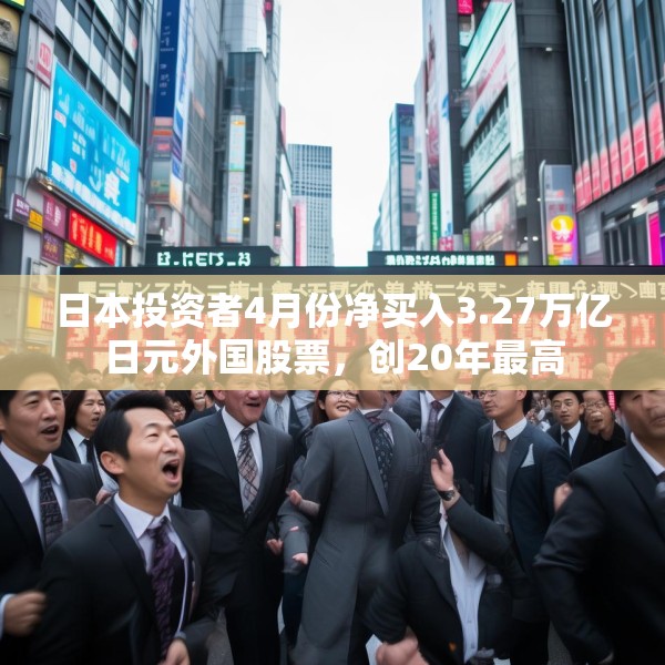 日本投资者4月份净买入3.27万亿日元外国股票，创20年最高