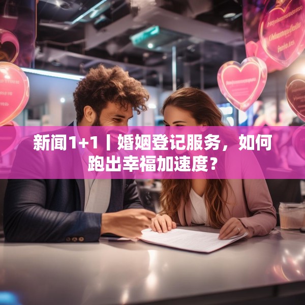新闻1+1丨婚姻登记服务，如何跑出幸福加速度？