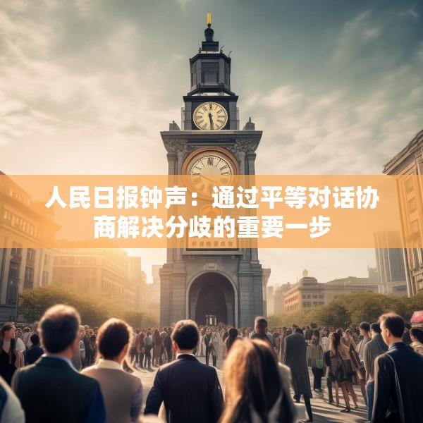 人民日报钟声：通过平等对话协商解决分歧的重要一步