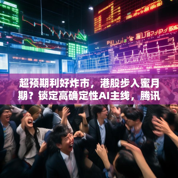超预期利好炸市，港股步入蜜月期？锁定高确定性AI主线，腾讯、阿里财报财报来袭