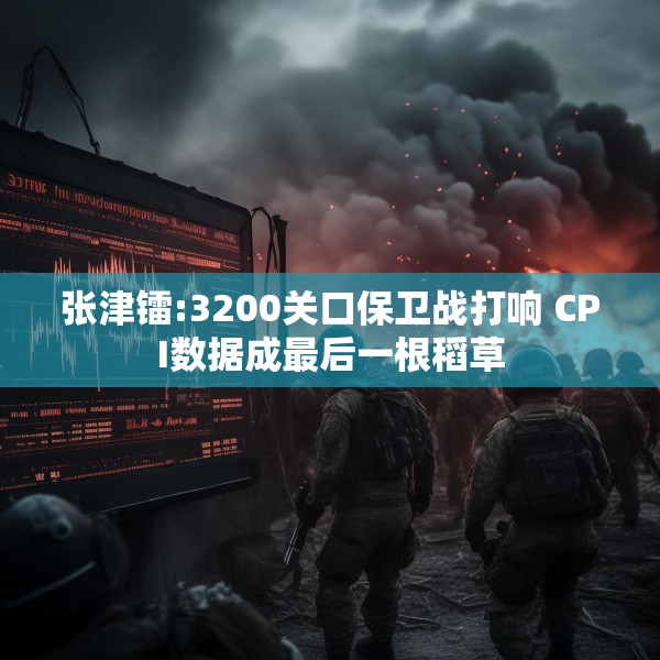 张津镭:3200关口保卫战打响 CPI数据成最后一根稻草