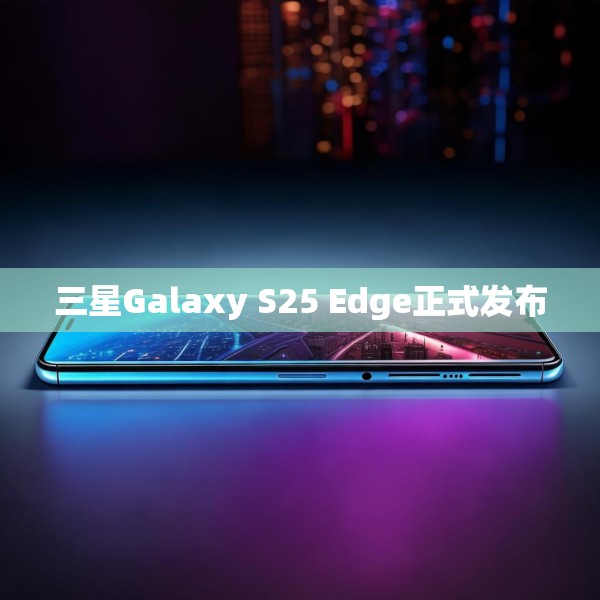 三星Galaxy S25 Edge正式发布