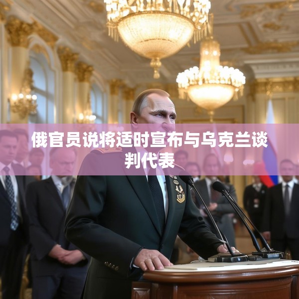 俄官员说将适时宣布与乌克兰谈判代表