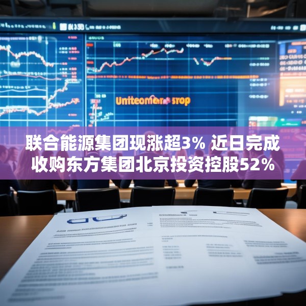联合能源集团现涨超3% 近日完成收购东方集团北京投资控股52%股权