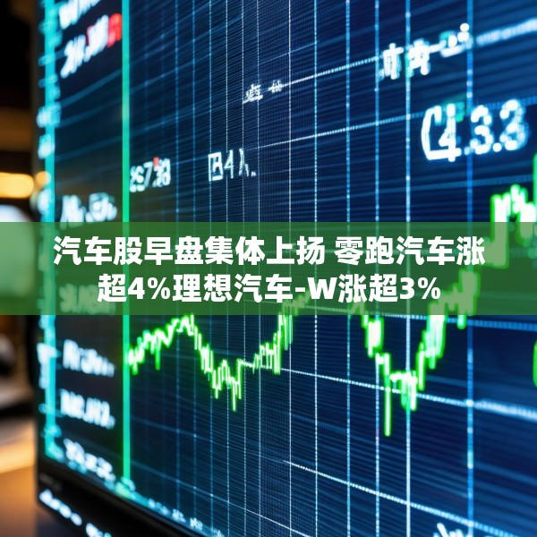 汽车股早盘集体上扬 零跑汽车涨超4%理想汽车-W涨超3%