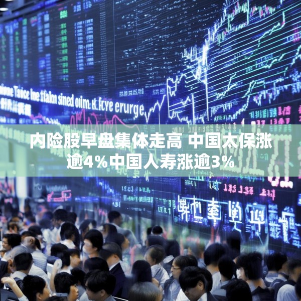 内险股早盘集体走高 中国太保涨逾4%中国人寿涨逾3%