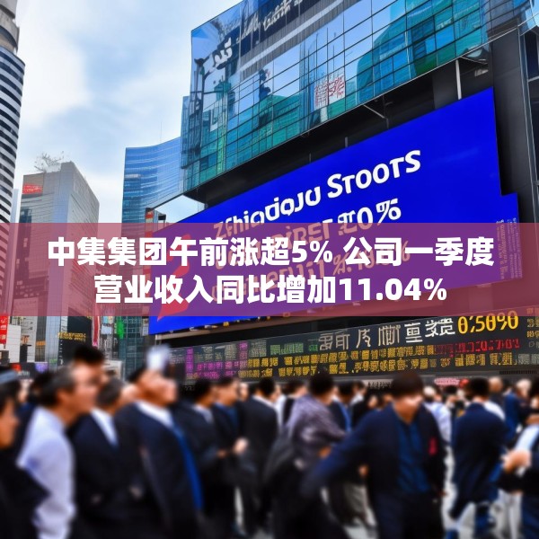 中集集团午前涨超5% 公司一季度营业收入同比增加11.04%
