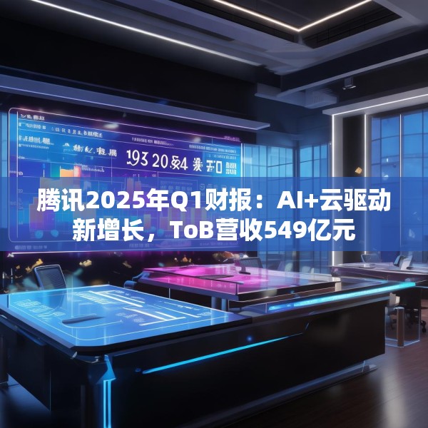腾讯2025年Q1财报：AI+云驱动新增长，ToB营收549亿元
