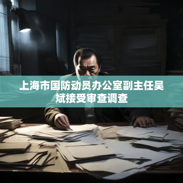 上海市国防动员办公室副主任吴斌接受审查调查