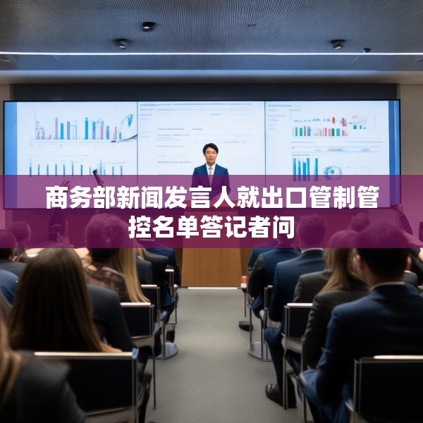 商务部新闻发言人就出口管制管控名单答记者问