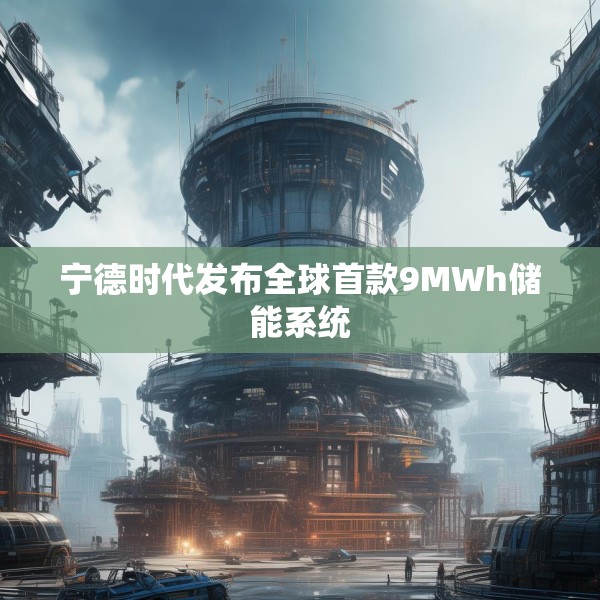 宁德时代发布全球首款9MWh储能系统