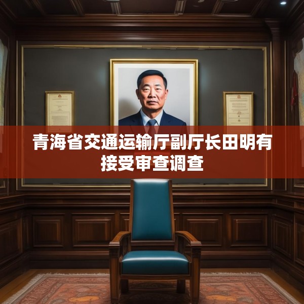 青海省交通运输厅副厅长田明有接受审查调查