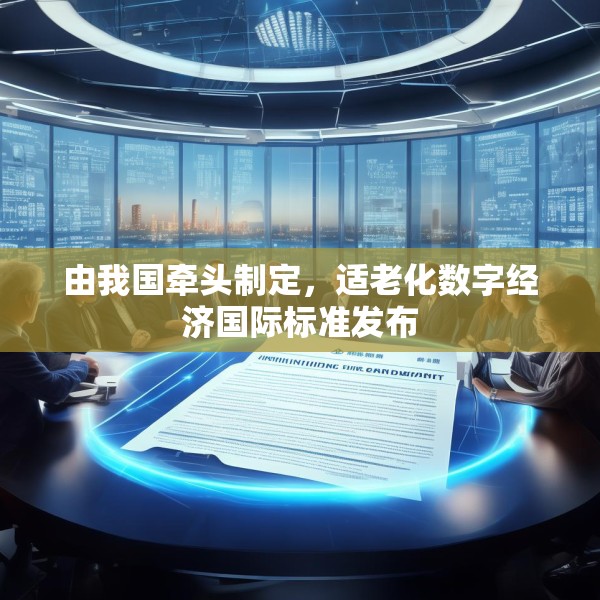 由我国牵头制定，适老化数字经济国际标准发布