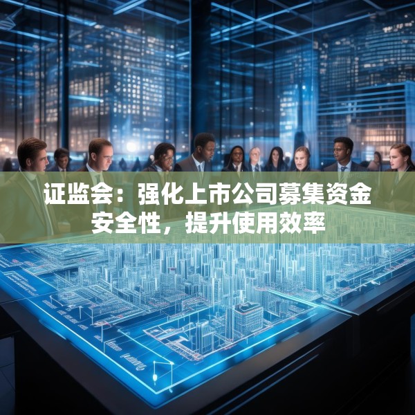 证监会：强化上市公司募集资金安全性，提升使用效率