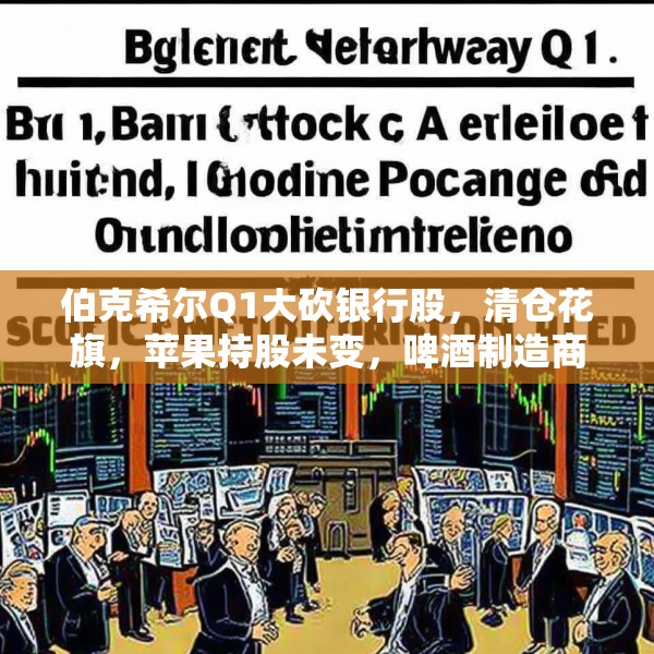 伯克希尔Q1大砍银行股，清仓花旗，苹果持股未变，啤酒制造商持仓翻倍，存保密仓位