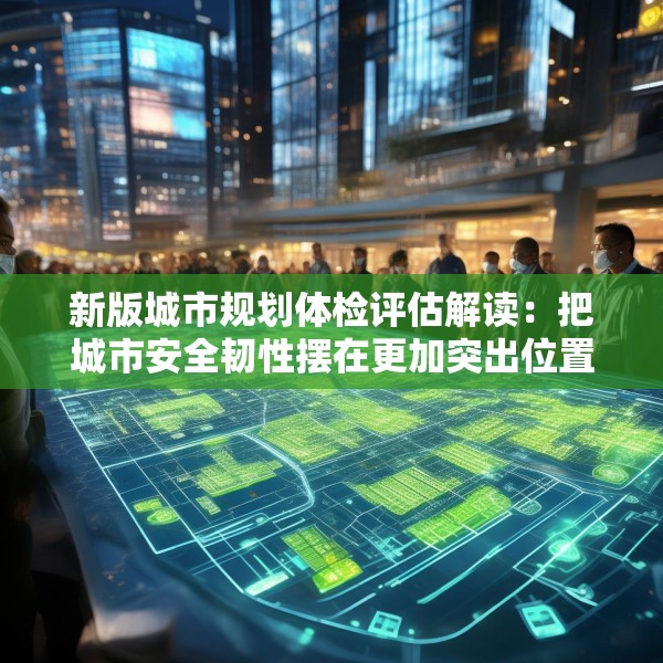 新版城市规划体检评估解读：把城市安全韧性摆在更加突出位置