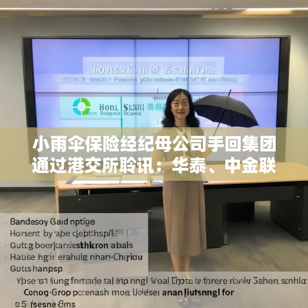 小雨伞保险经纪母公司手回集团通过港交所聆讯：华泰、中金联席保荐 连续两年亏损