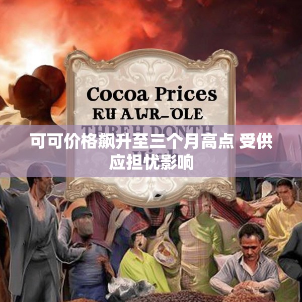 可可价格飙升至三个月高点 受供应担忧影响