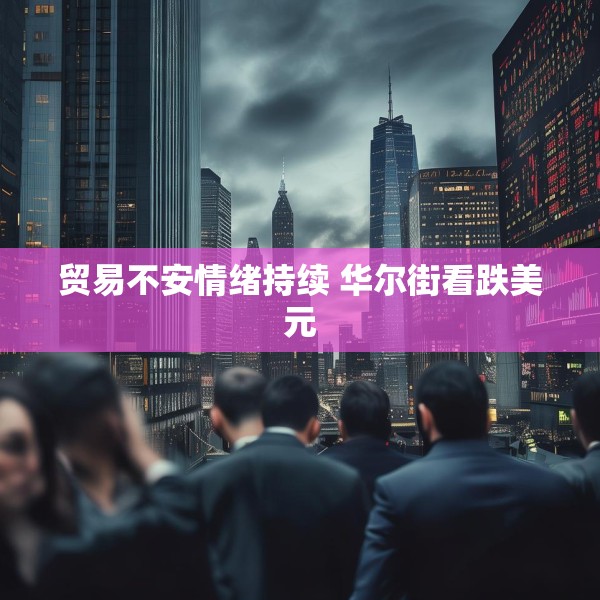贸易不安情绪持续 华尔街看跌美元