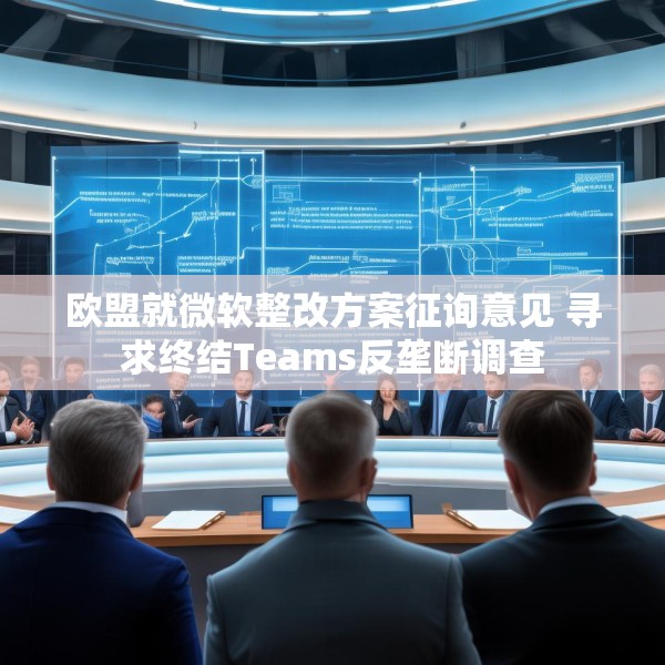 欧盟就微软整改方案征询意见 寻求终结Teams反垄断调查