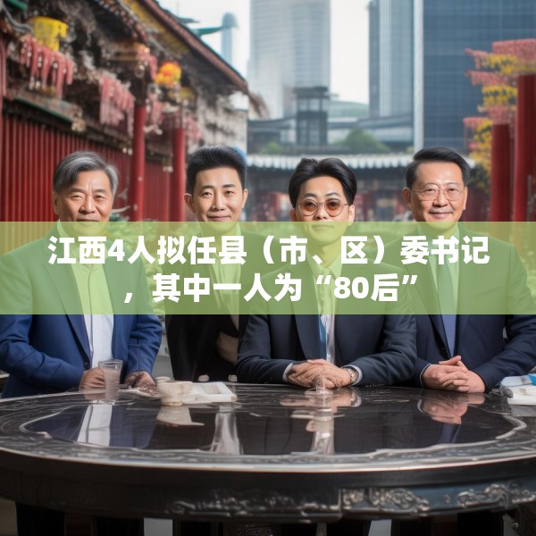 江西4人拟任县（市、区）委书记，其中一人为“80后”
