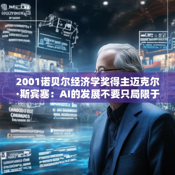 2001诺贝尔经济学奖得主迈克尔·斯宾塞：AI的发展不要只局限于某些公司或某些行业