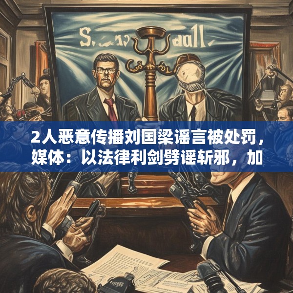 2人恶意传播刘国梁谣言被处罚，媒体：以法律利剑劈谣斩邪，加快推进依法治体