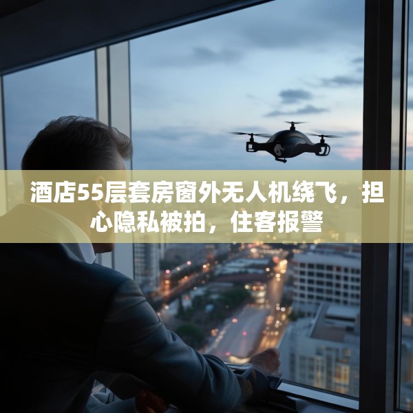 酒店55层套房窗外无人机绕飞，担心隐私被拍，住客报警