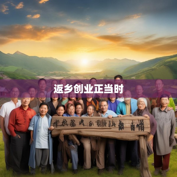 返乡创业正当时