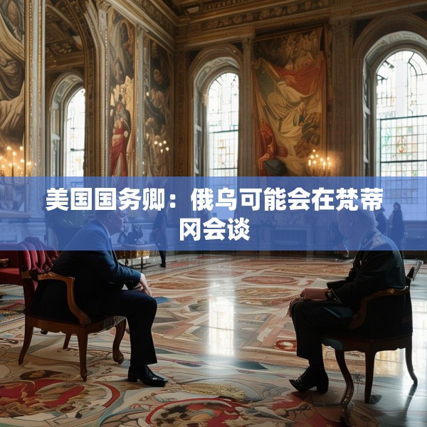 美国国务卿：俄乌可能会在梵蒂冈会谈