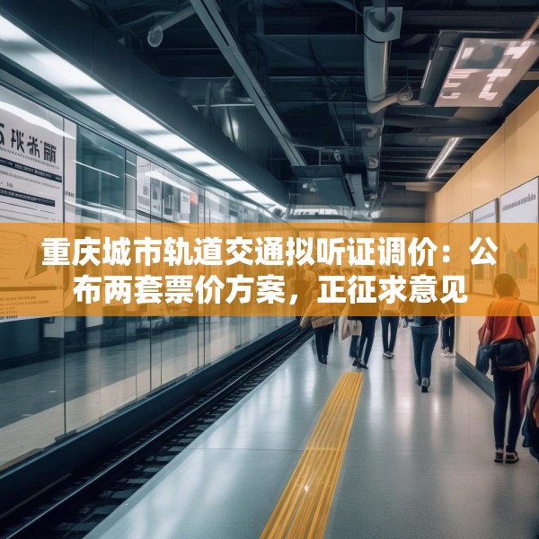 重庆城市轨道交通拟听证调价：公布两套票价方案，正征求意见