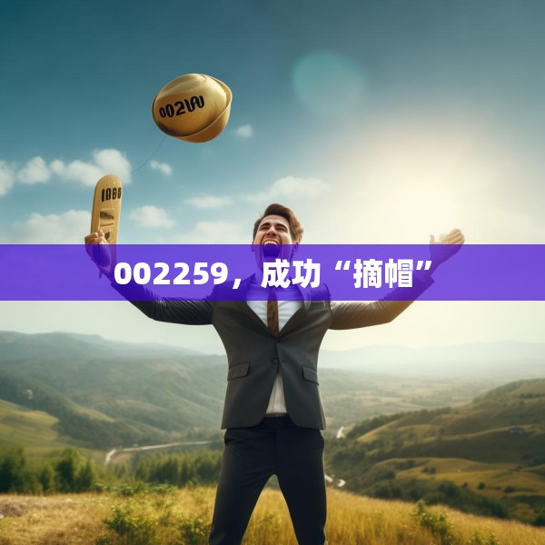 002259，成功“摘帽”
