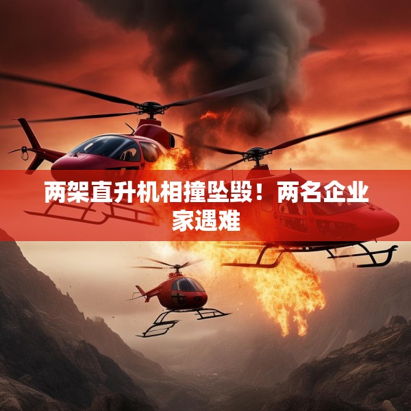 两架直升机相撞坠毁！两名企业家遇难