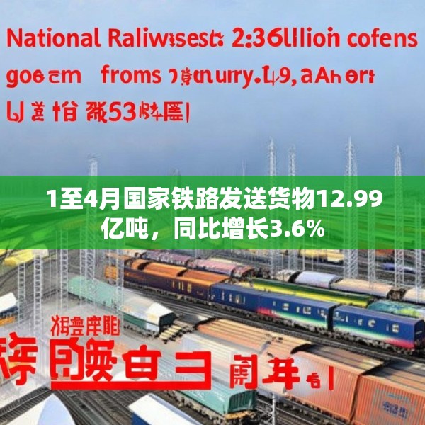 1至4月国家铁路发送货物12.99亿吨，同比增长3.6%