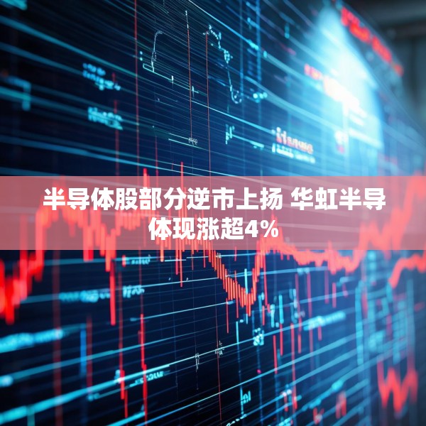 半导体股部分逆市上扬 华虹半导体现涨超4%
