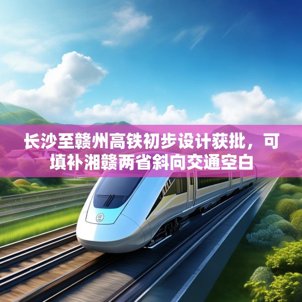 长沙至赣州高铁初步设计获批，可填补湘赣两省斜向交通空白