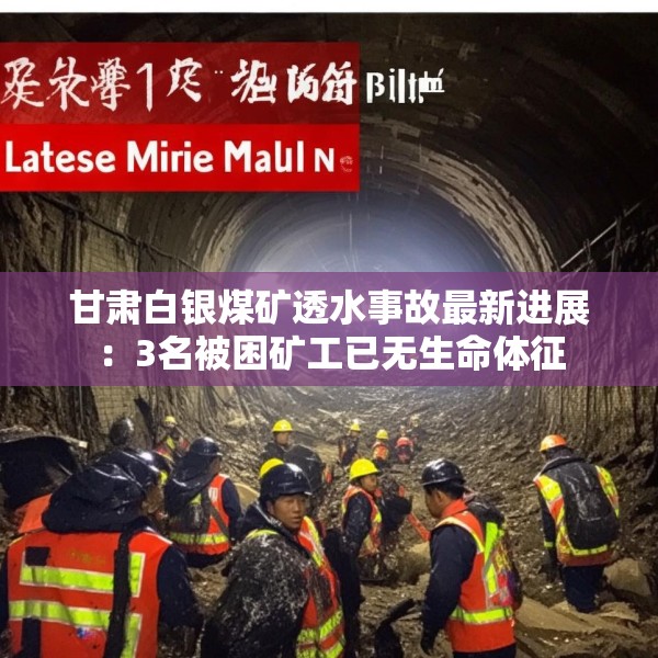 甘肃白银煤矿透水事故最新进展：3名被困矿工已无生命体征