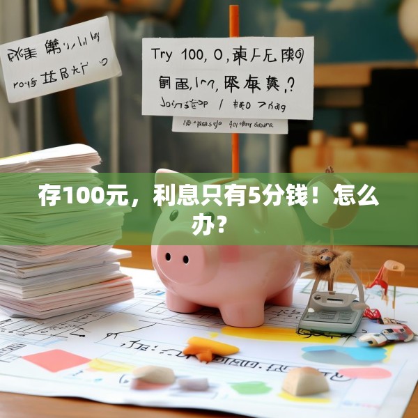 存100元，利息只有5分钱！怎么办？