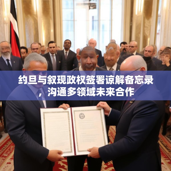 约旦与叙现政权签署谅解备忘录，沟通多领域未来合作