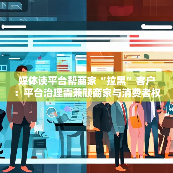媒体谈平台帮商家“拉黑”客户：平台治理需兼顾商家与消费者权益