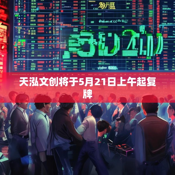 天泓文创将于5月21日上午起复牌